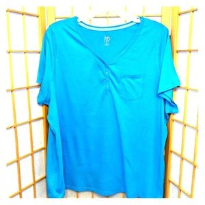 ⭐3/$10⭐Henley PJ Tee